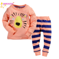 atacado 2015 roupa interior infantil ternos roupas de bebê kid roupas conjuntos com leões impressos